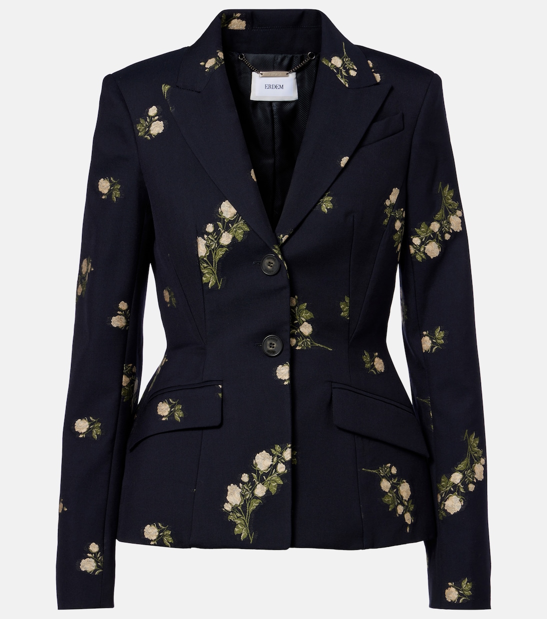 Floral jacquard blazer | Erdem