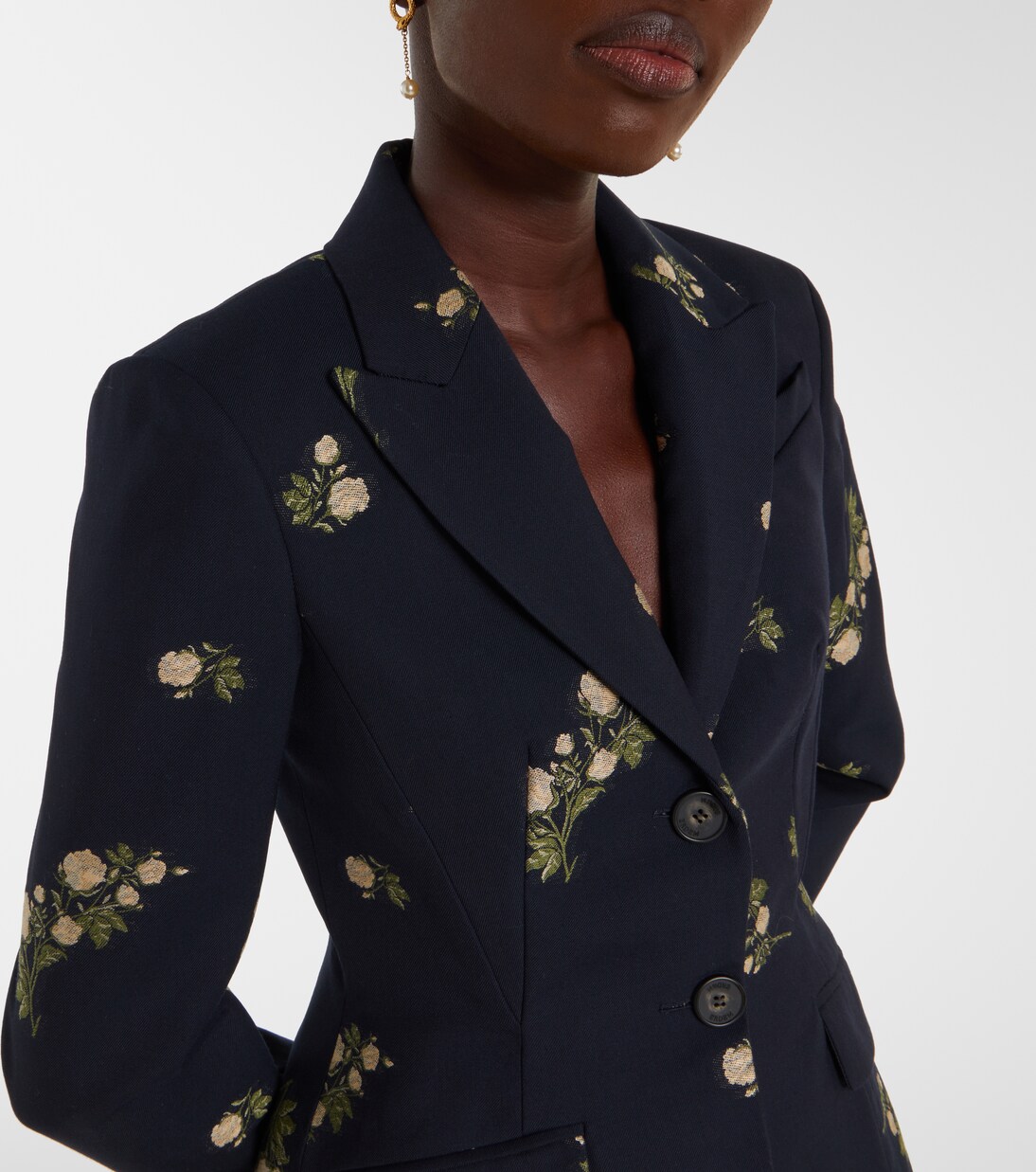 Floral jacquard blazer | Erdem