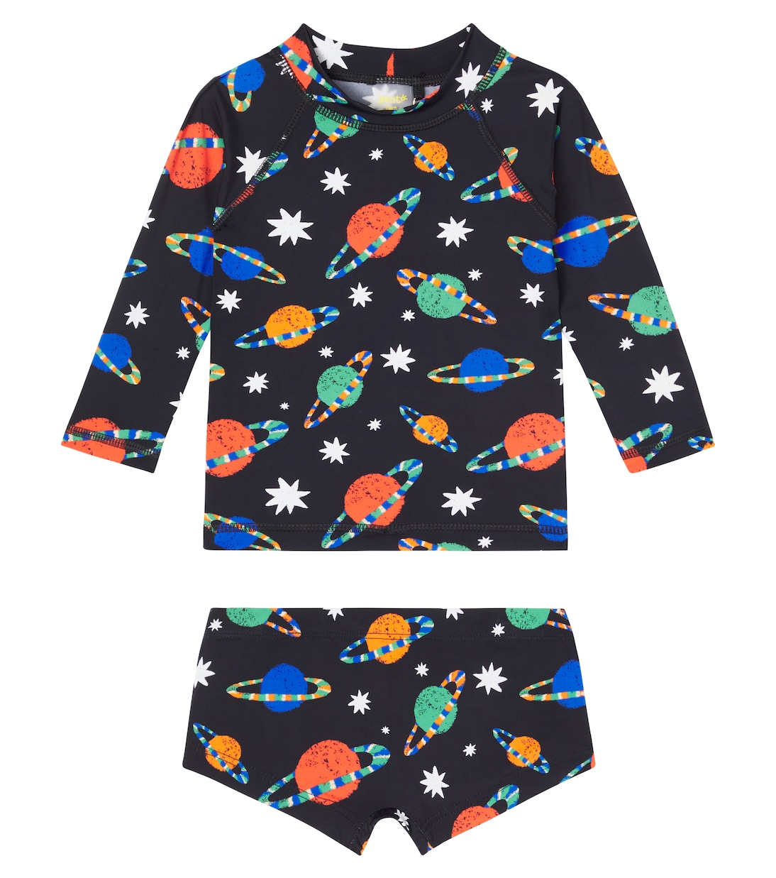 Baby Planetonico rashguard top and bottoms set | Fábula