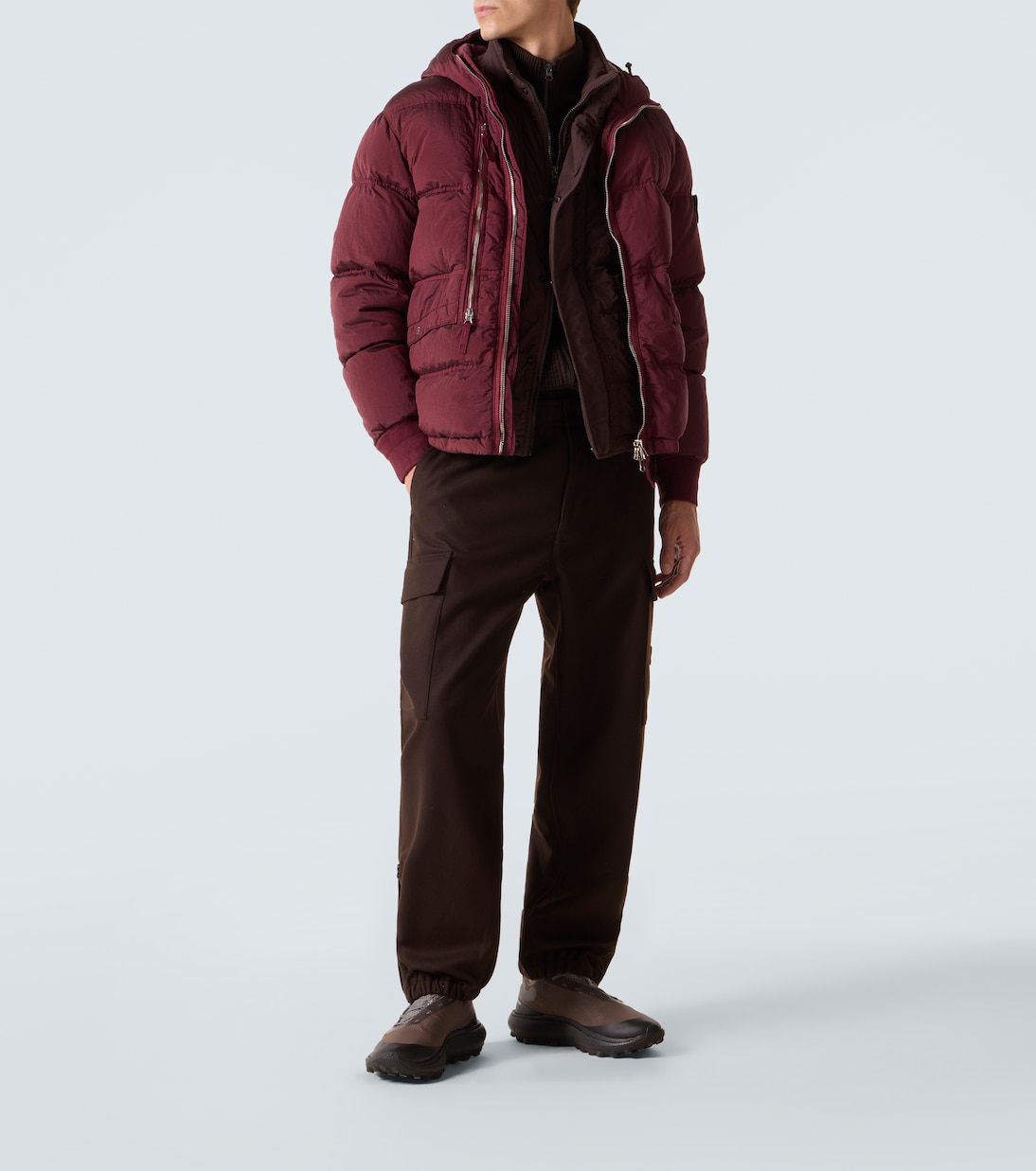 Compass 다운 재킷 | Stone Island