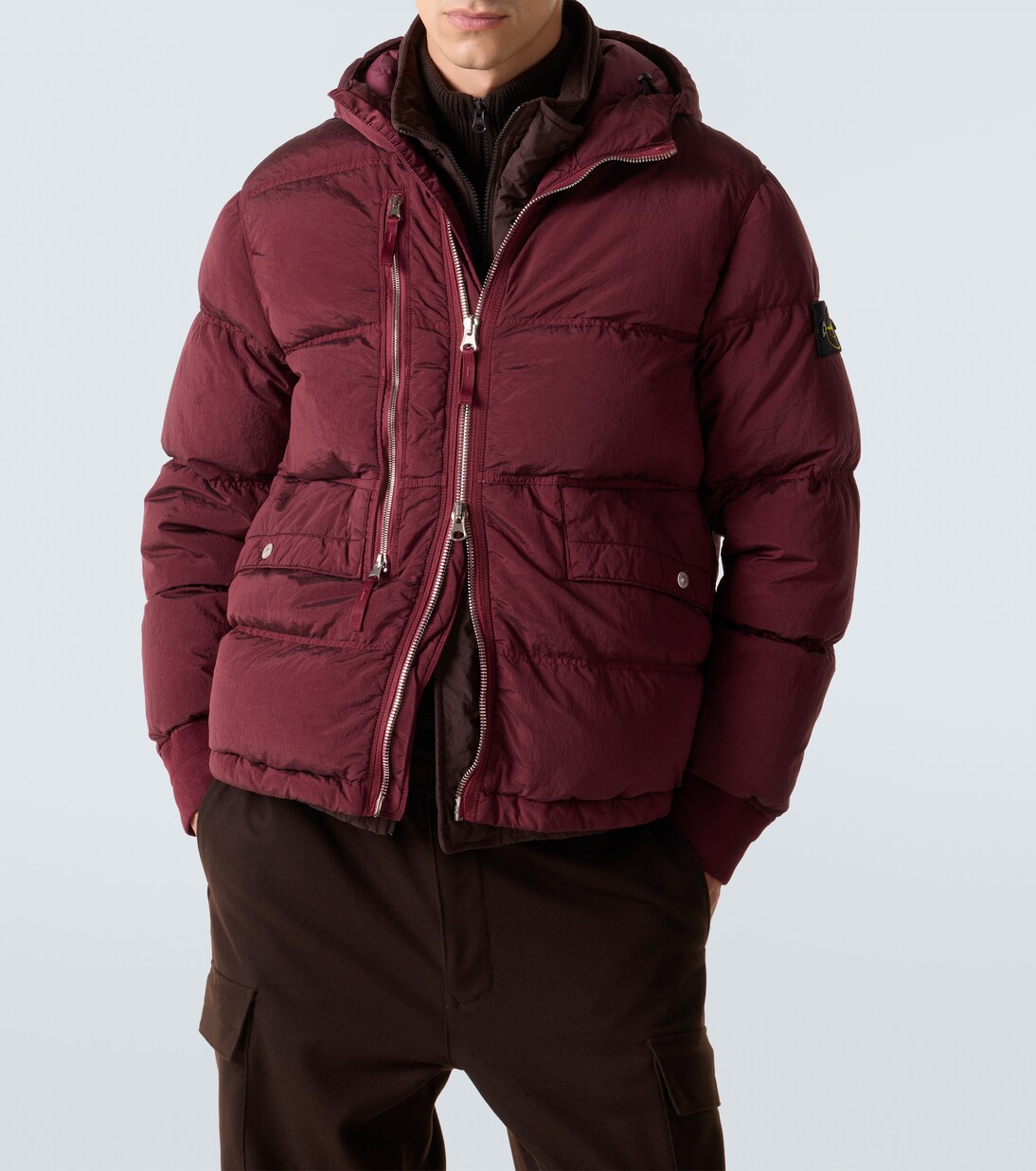 Compass 다운 재킷 | Stone Island