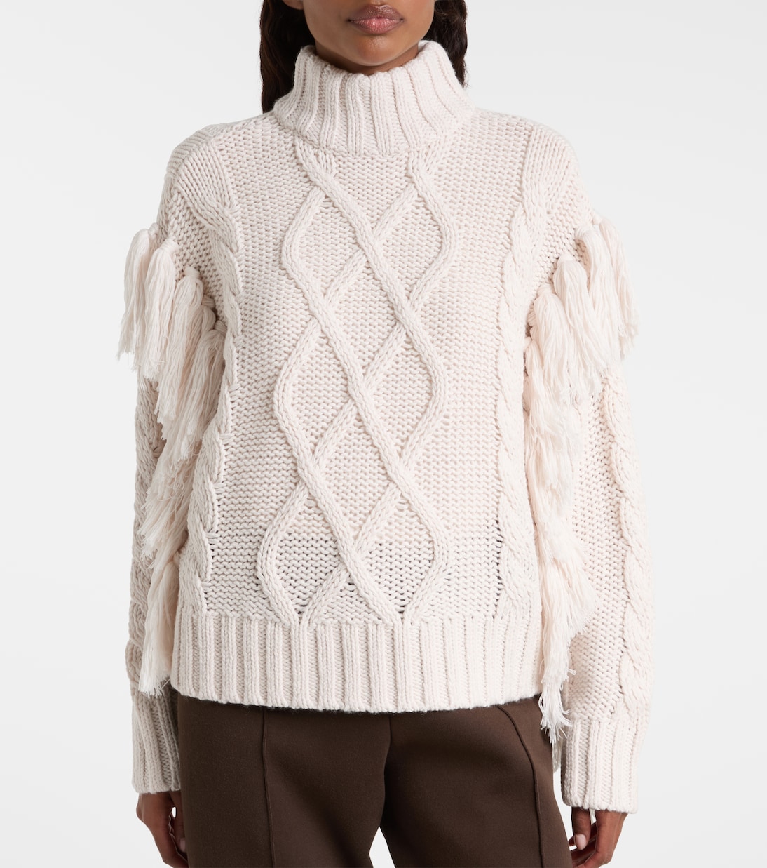 Turtleneck wool-blend sweater | Goldbergh