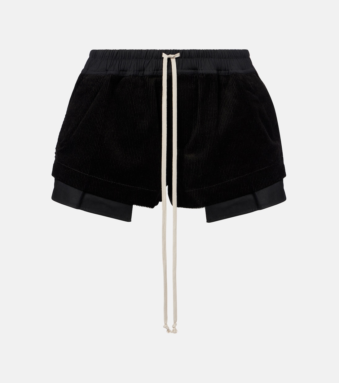 Fog cotton and linen shorts | Rick Owens