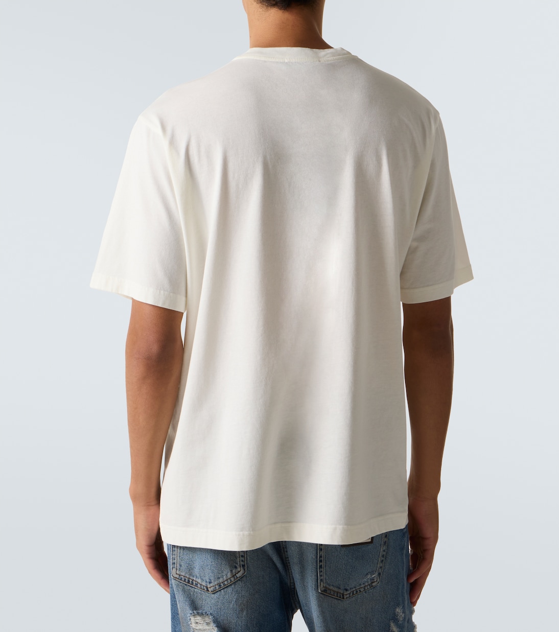 Camiseta de jersey de algodón estampada | Dolce&Gabbana