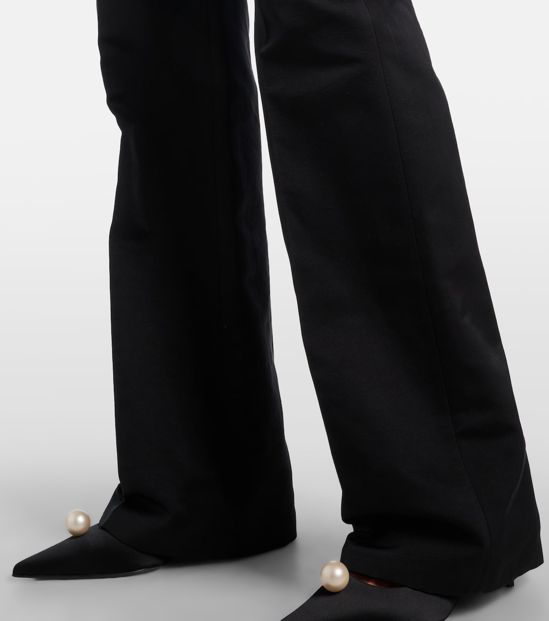 Cotton and silk flared pants | Magda Butrym