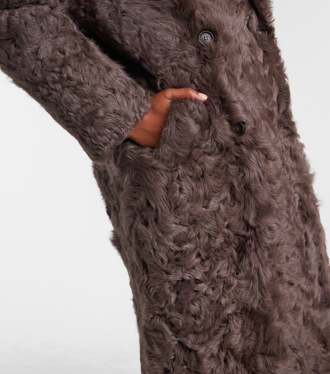 Shearling coat | Brunello Cucinelli