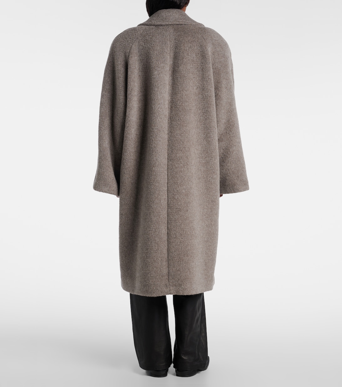 Abrigo en mezcla de alpaca y lana | Acne Studios