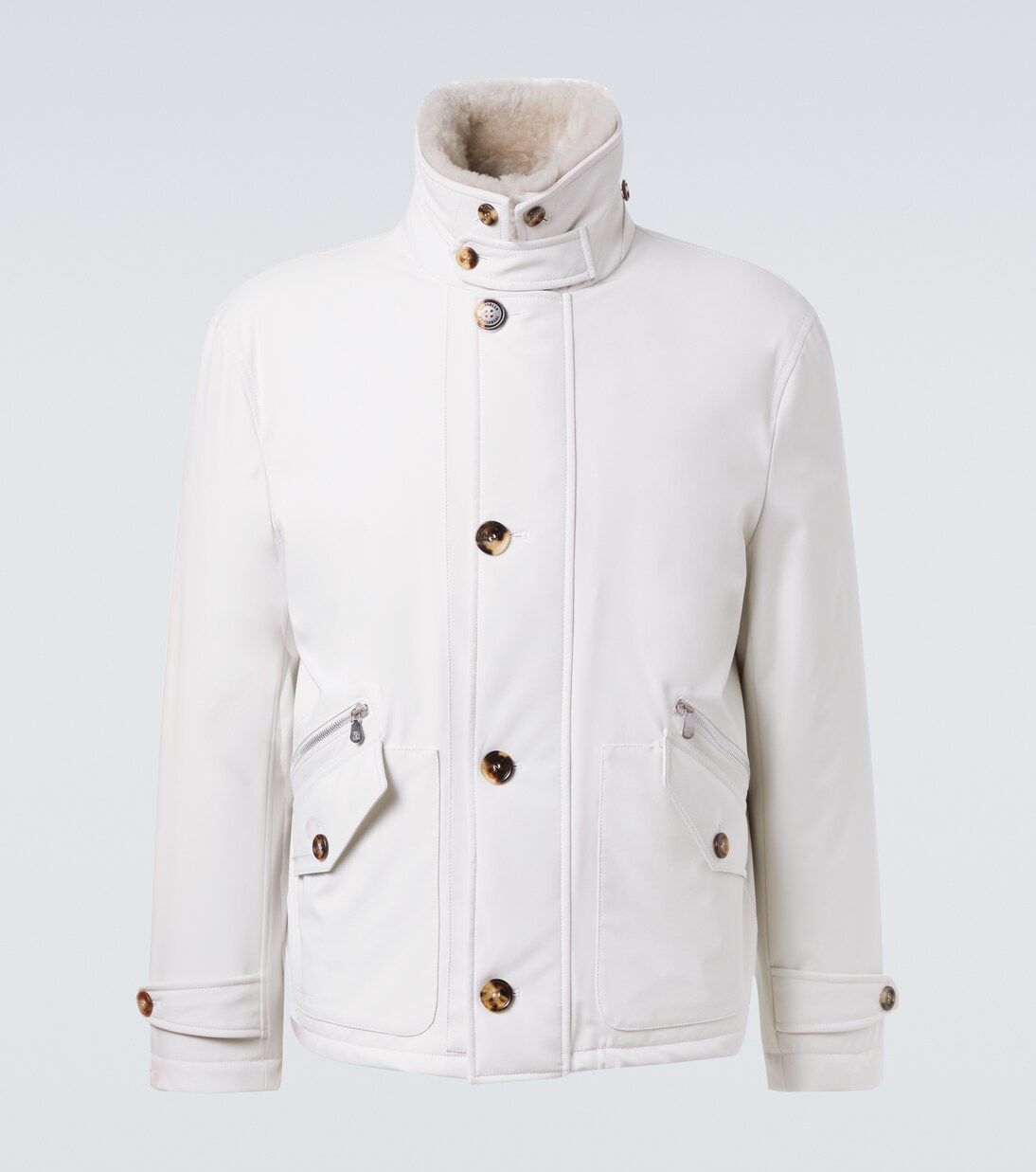 Chaqueta con forro de borrego | Brunello Cucinelli