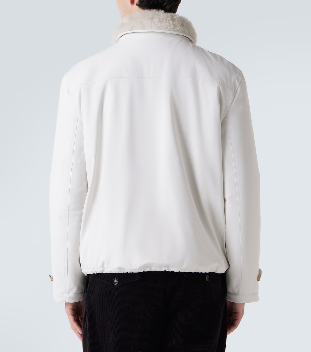 Chaqueta con forro de borrego | Brunello Cucinelli