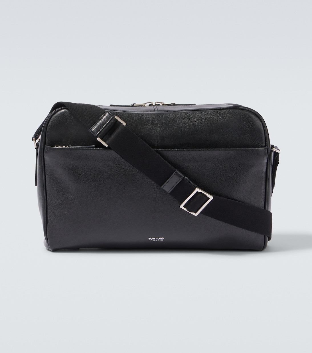 Leather messenger bag | Tom Ford