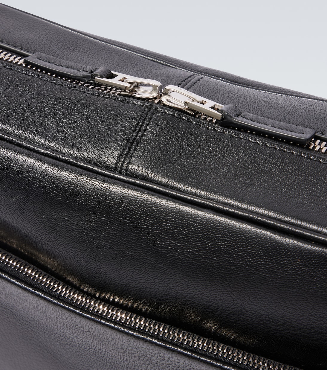 Leather messenger bag | Tom Ford