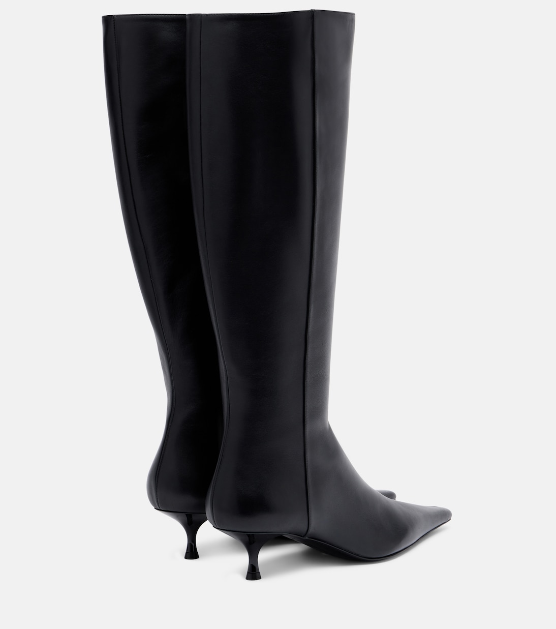 Pointy 45 leather knee-high boots | Victoria Beckham
