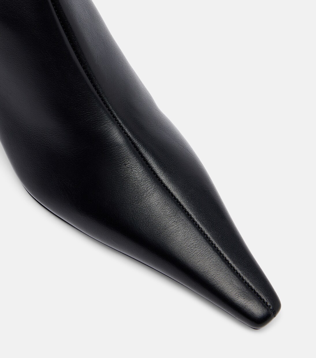 Pointy 45 leather knee-high boots | Victoria Beckham