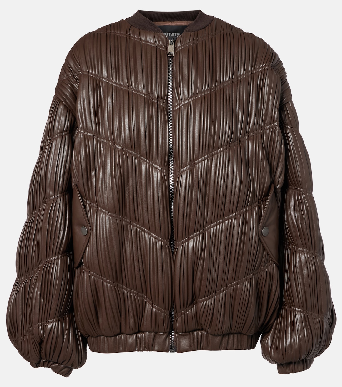 Pleated bomber jacket | Rotate