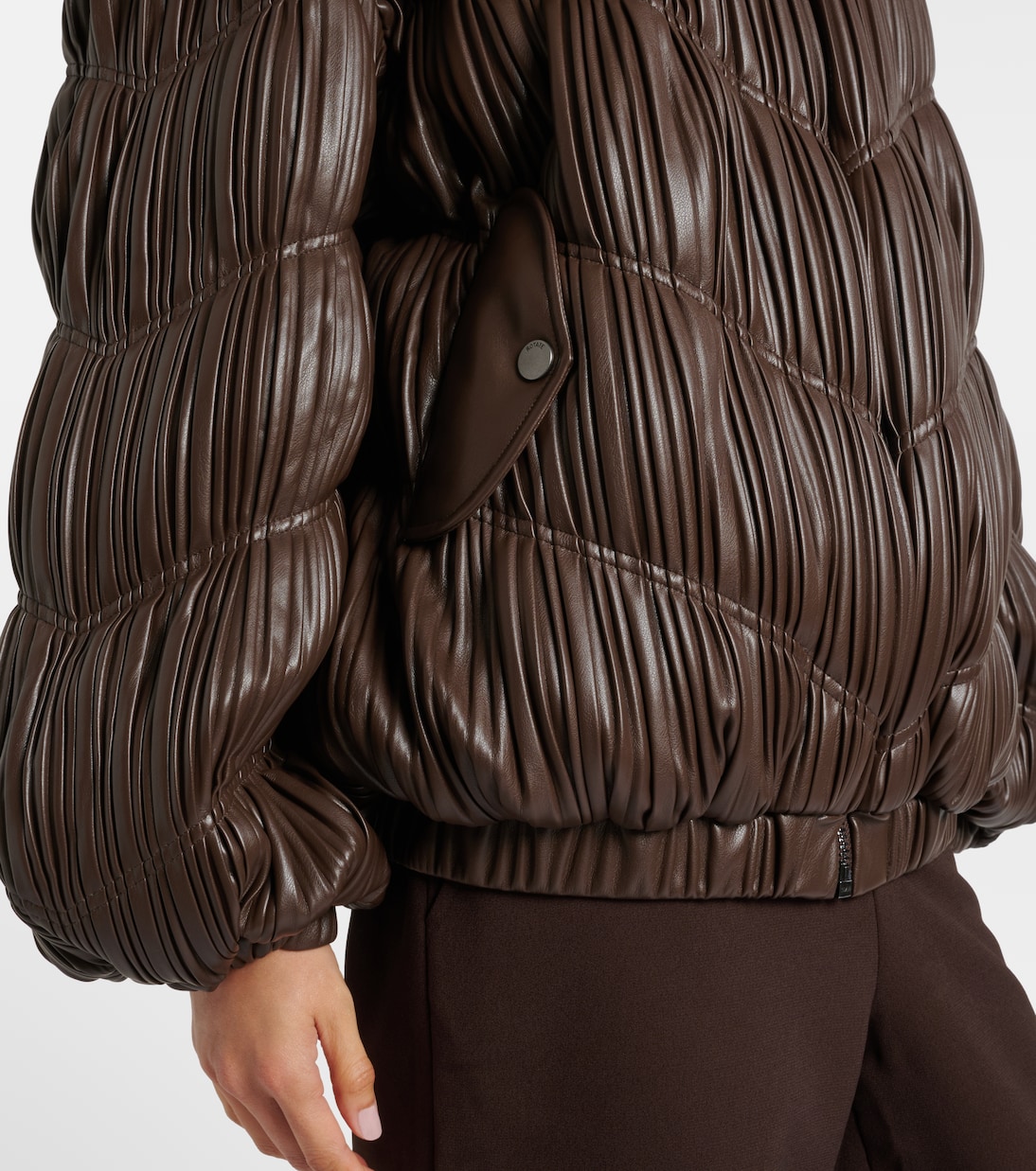 Pleated bomber jacket | Rotate