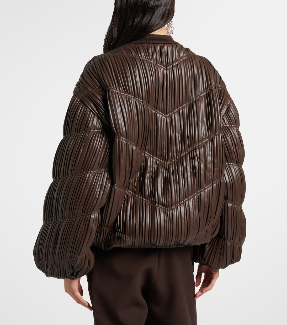 Pleated bomber jacket | Rotate
