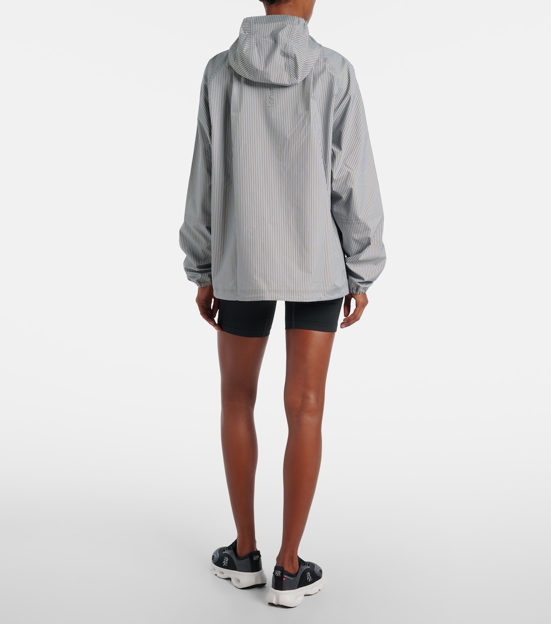 x On Storm striped half-zip jacket  | Loewe