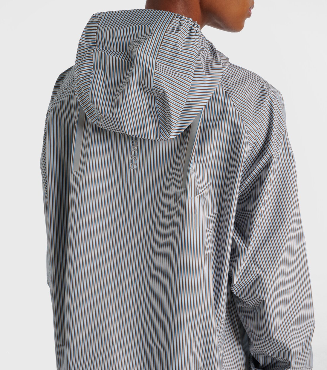 x On Storm striped half-zip jacket  | Loewe