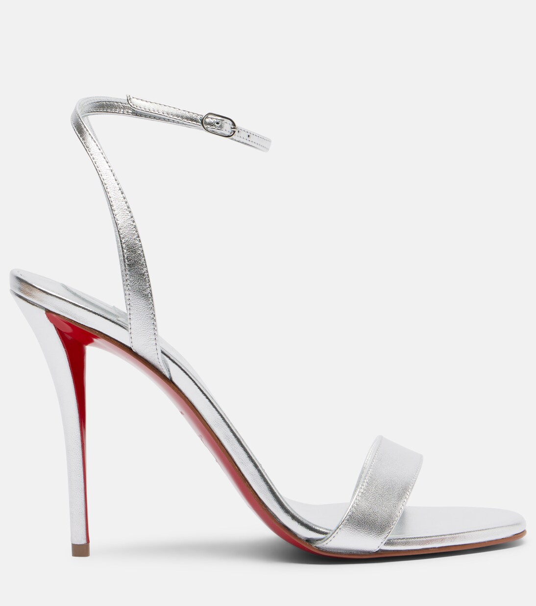 Miss Z 100 metallic leather sandals | Christian Louboutin