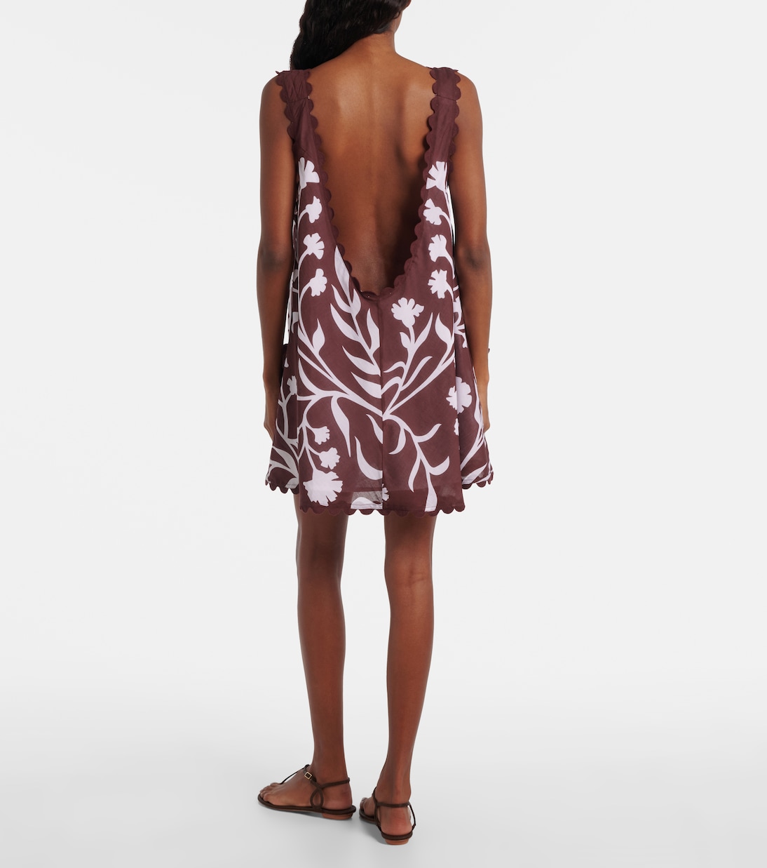 Bedrucktes Minikleid aus Baumwolle | Juliet Dunn