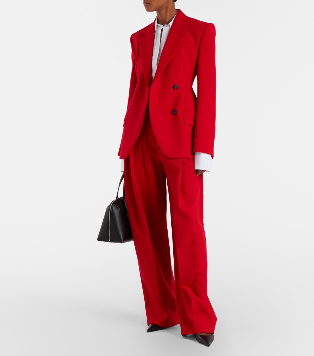 Double-breasted peplum blazer | Sportmax