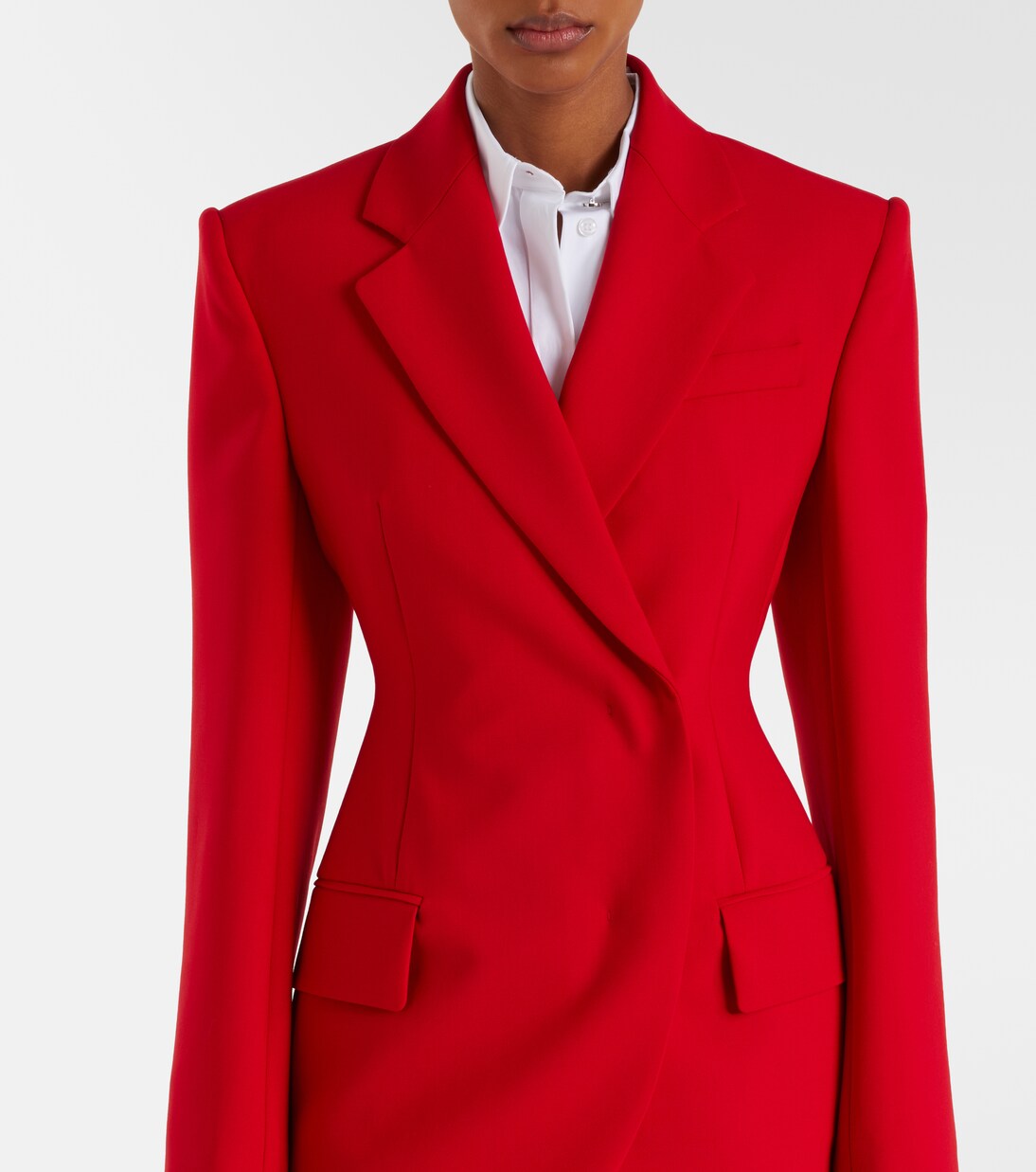 Double-breasted peplum blazer | Sportmax