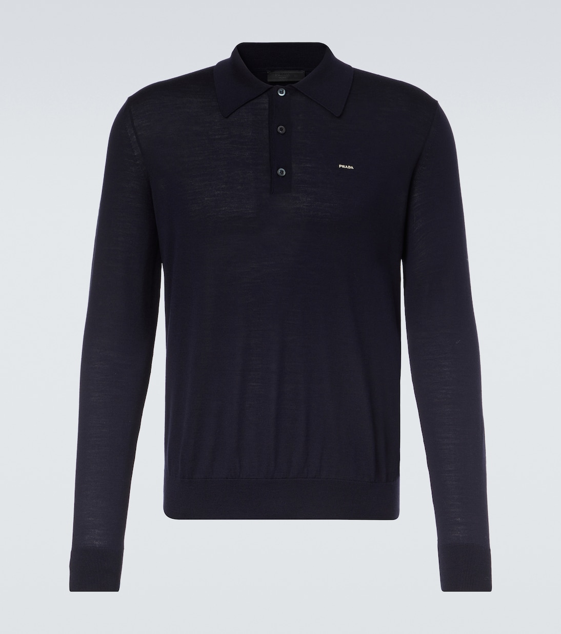 Virgin wool polo sweater | Prada