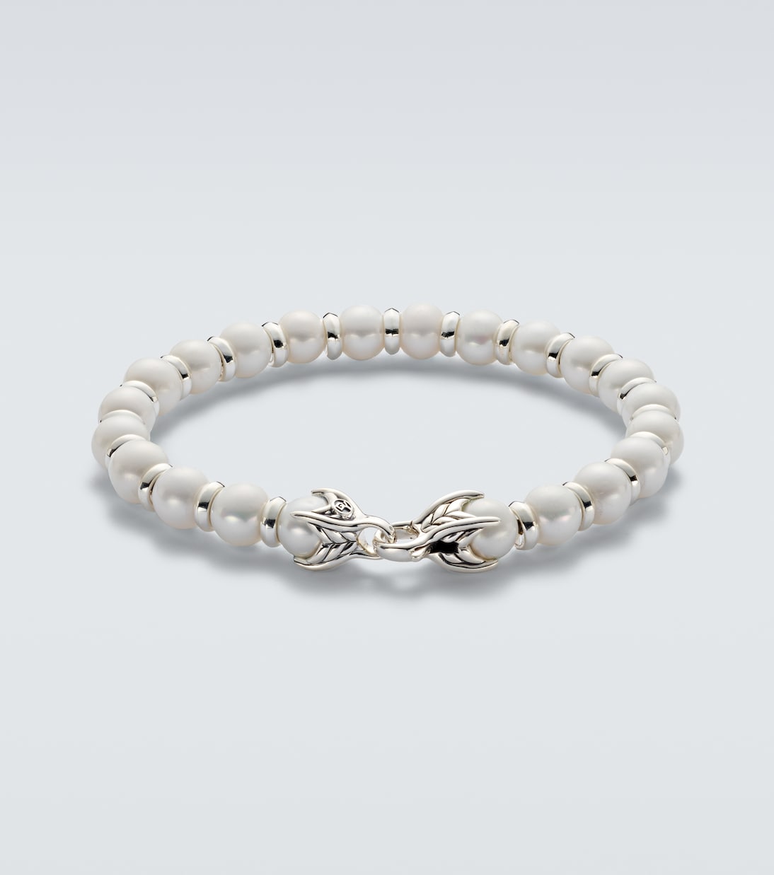 Pearls and sterling silver bracelet | David Yurman