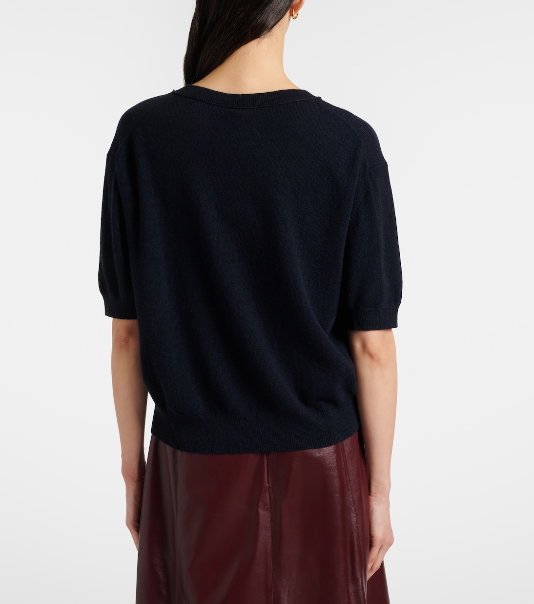 Genevra cashmere T-shirt | Lisa Yang