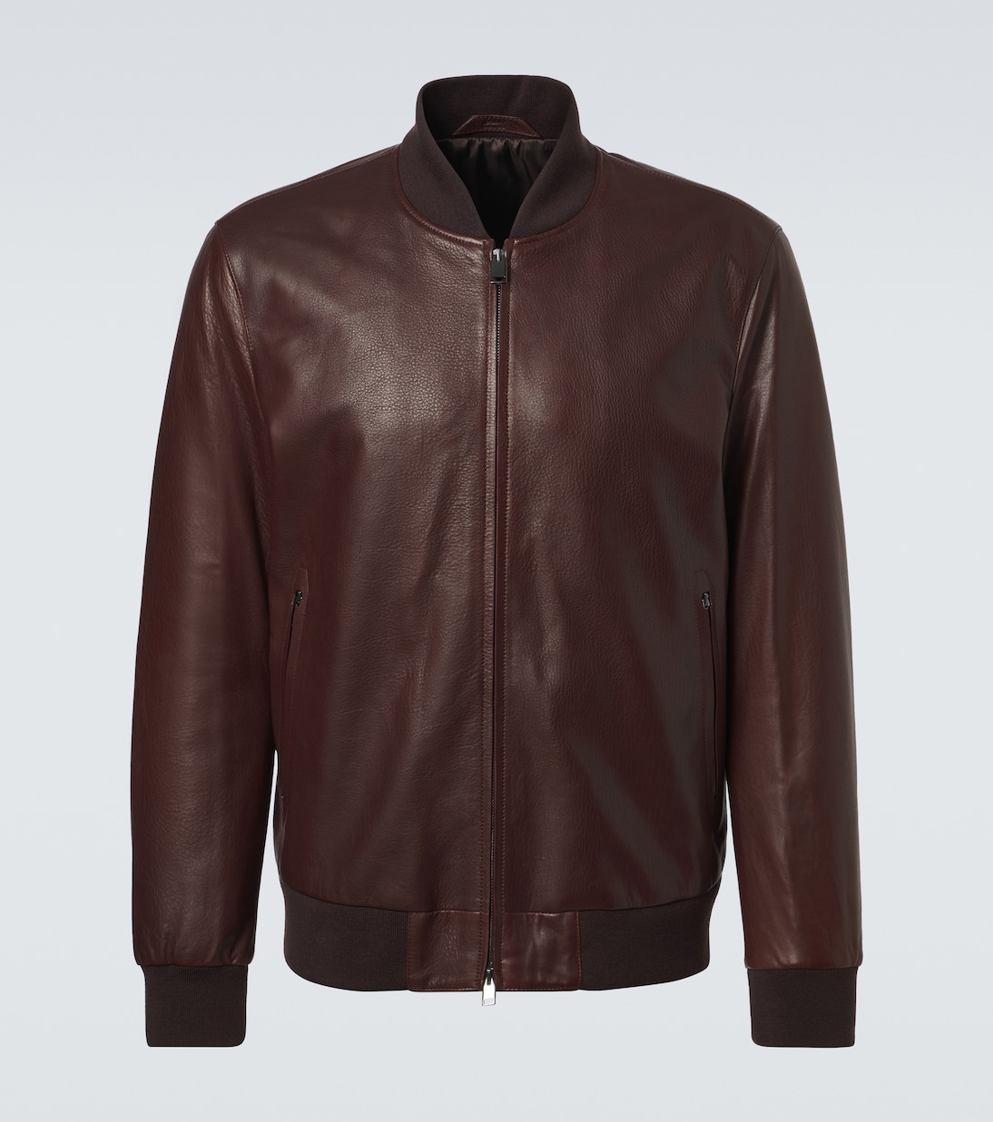 Veste bomber en cuir | Brioni