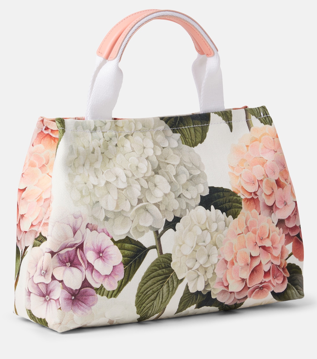 DG floral canvas tote bag | Dolce&Gabbana Kids