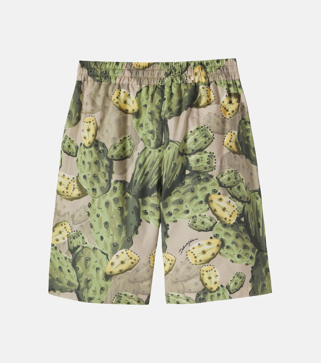 Printed cotton shorts | Dolce&Gabbana Kids