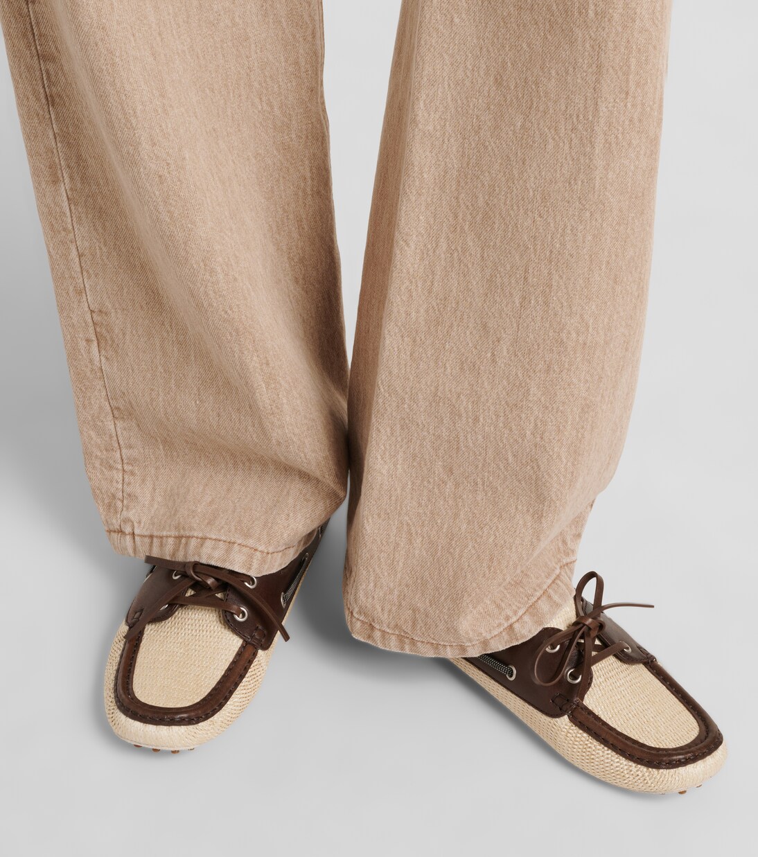 Monili canvas mules | Brunello Cucinelli
