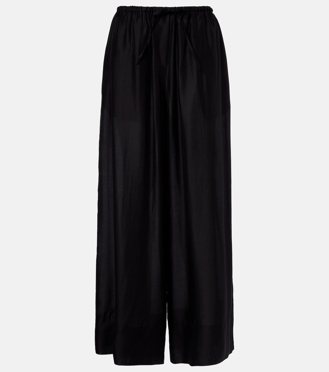 Gathered wide-leg pants | Entire Studios