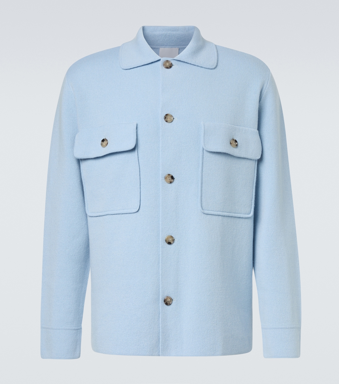 Wool and cashmere overshirt | Allude