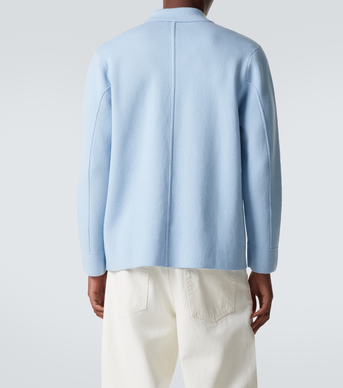 Wool and cashmere overshirt | Allude