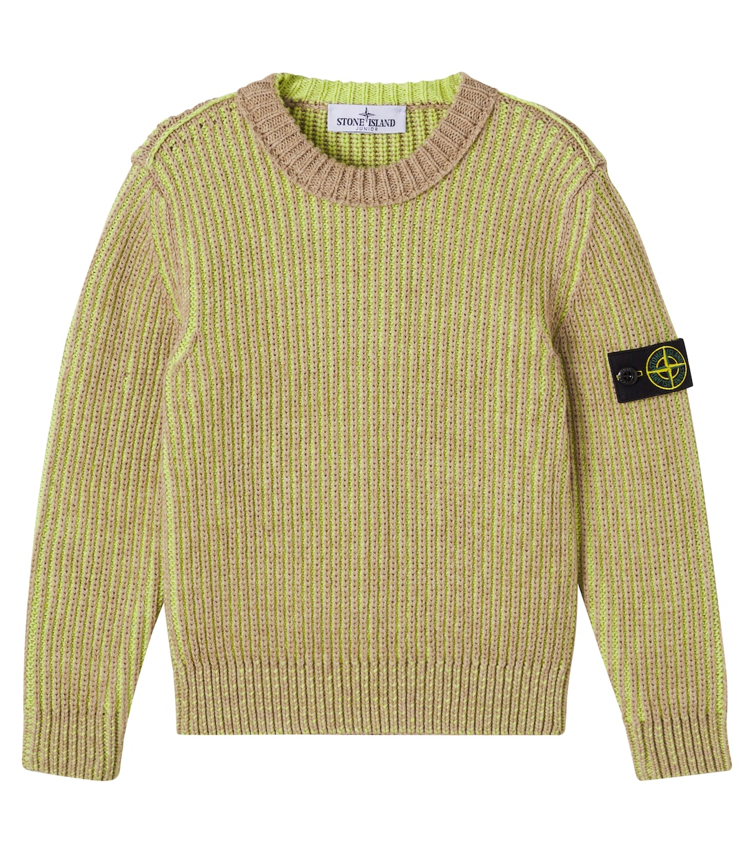 Compass cotton sweater | Stone Island Junior