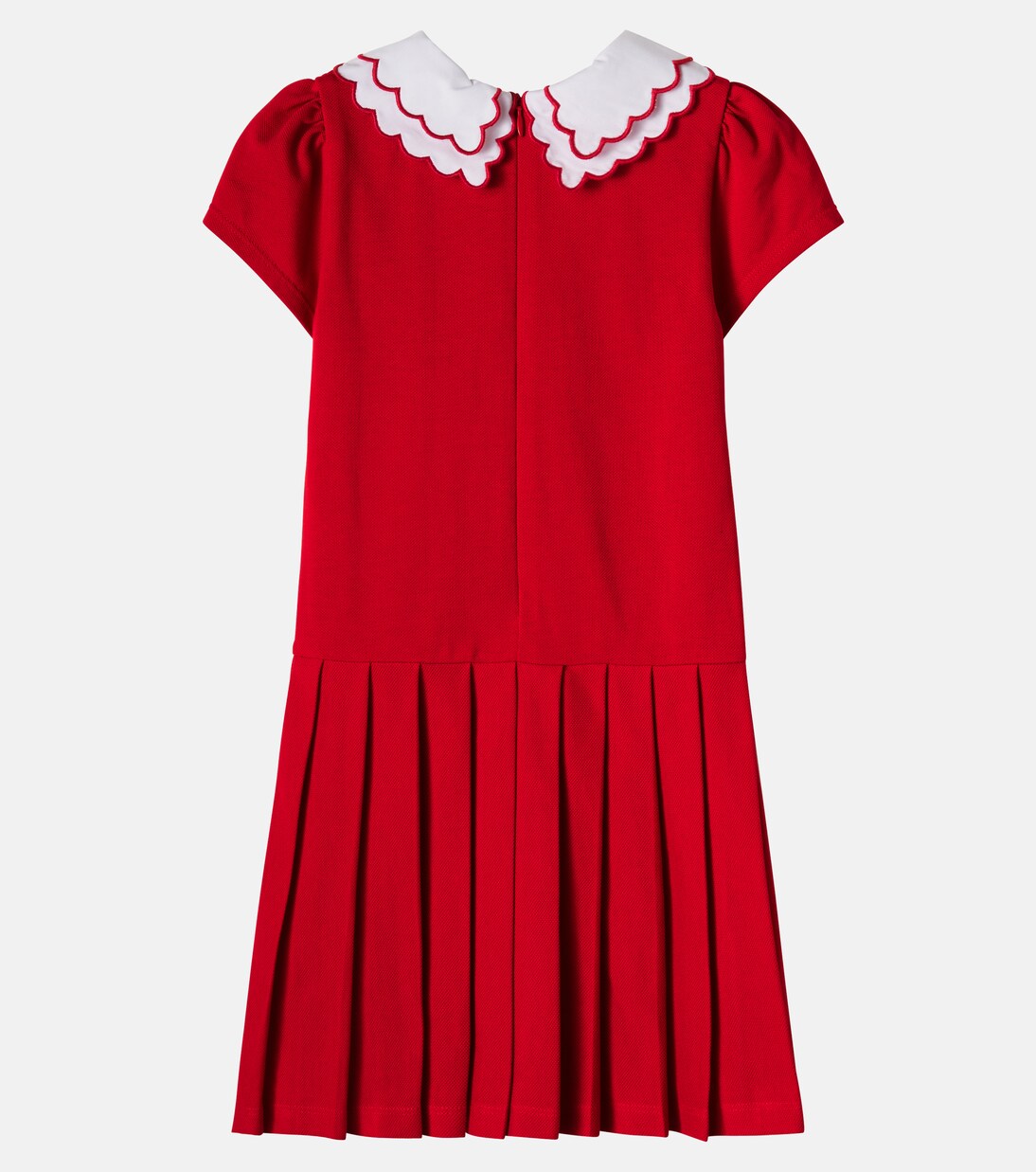 Pleated cotton dress | Patachou