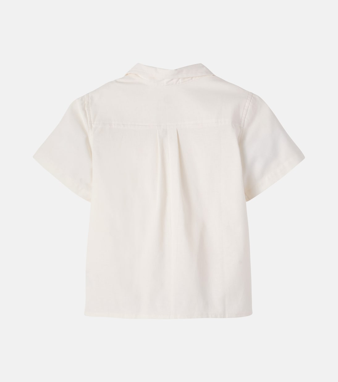 Printed cotton bowling shirt | Pepita&Me