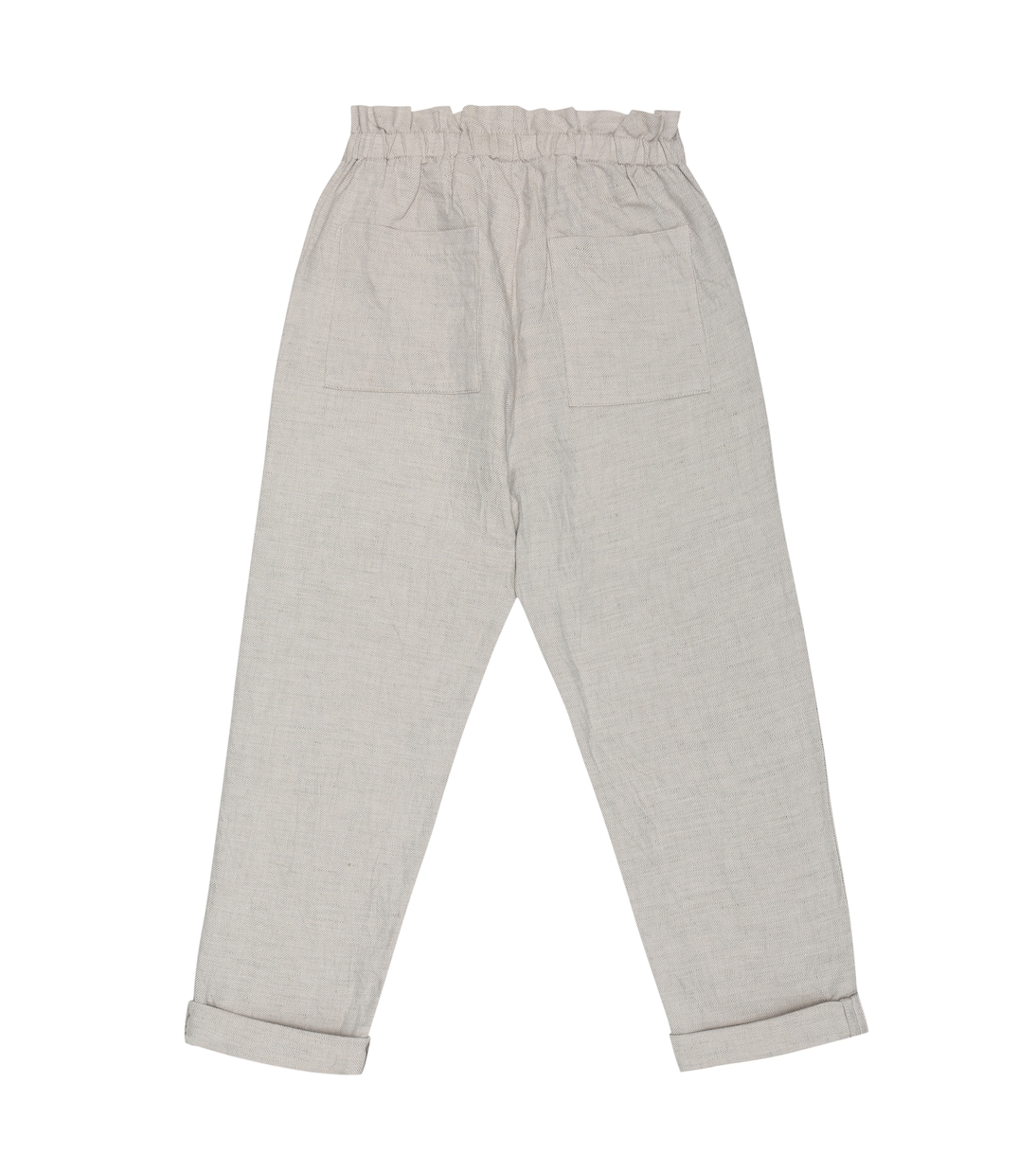 Nandy cotton-blend chambray pants | Bonpoint