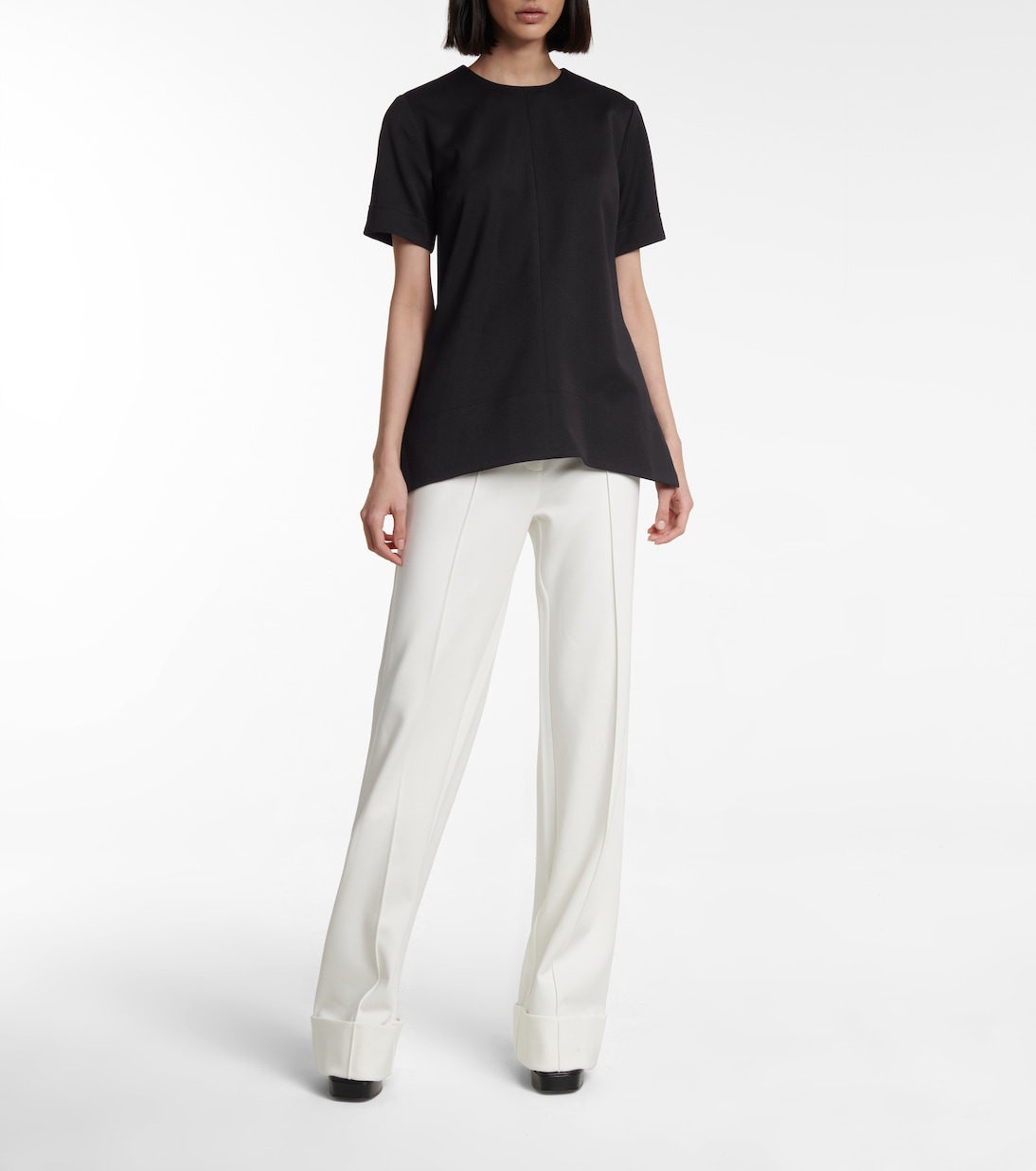 Top in jersey stretch | Victoria Victoria Beckham