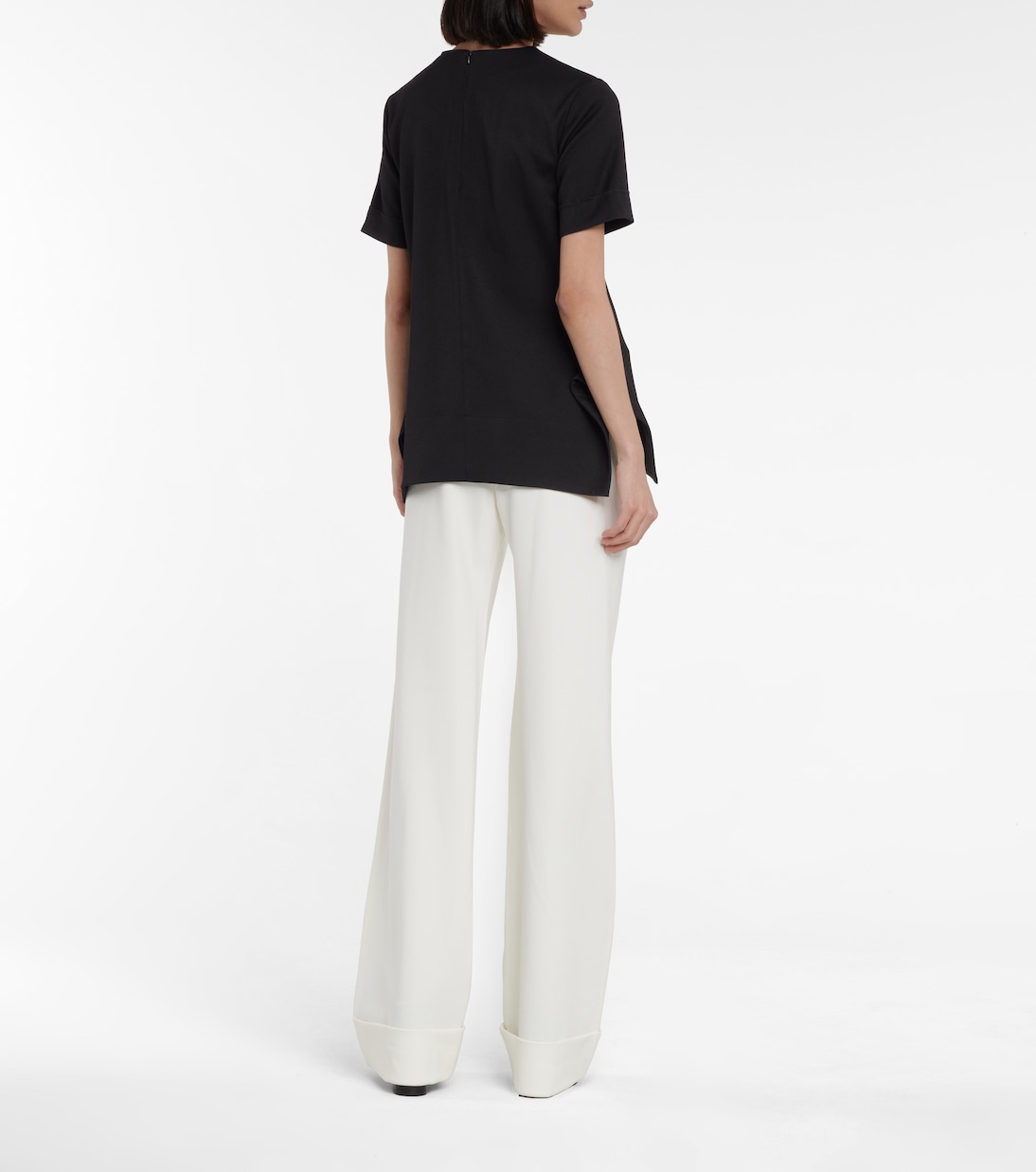 Top in jersey stretch | Victoria Victoria Beckham
