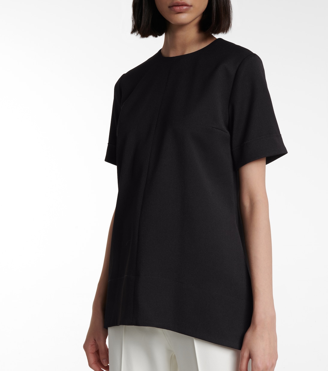 Top in jersey stretch | Victoria Victoria Beckham