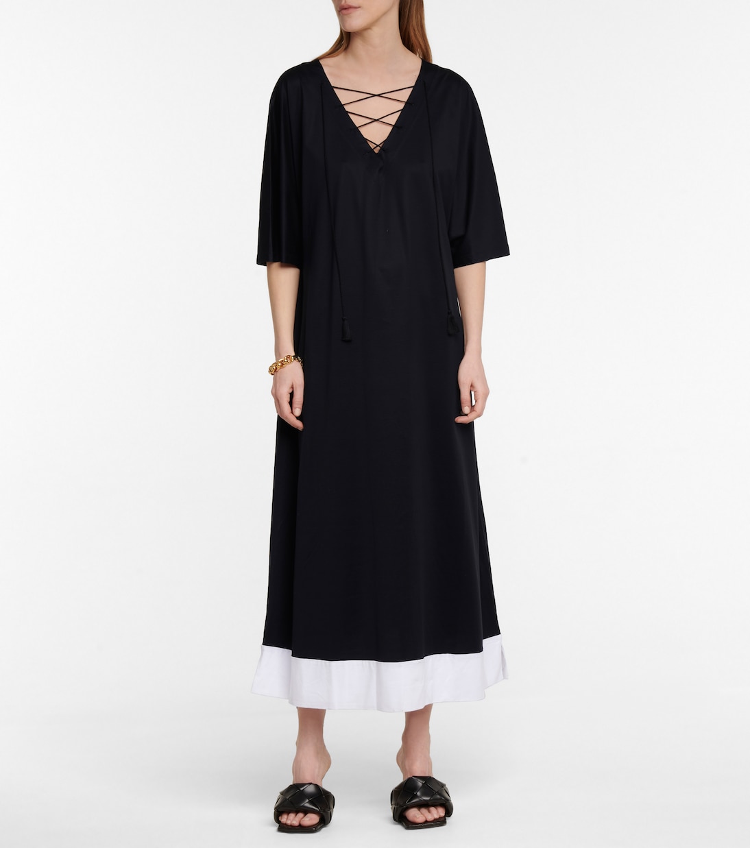 Prosit lyocell and cotton midi dress | Max Mara