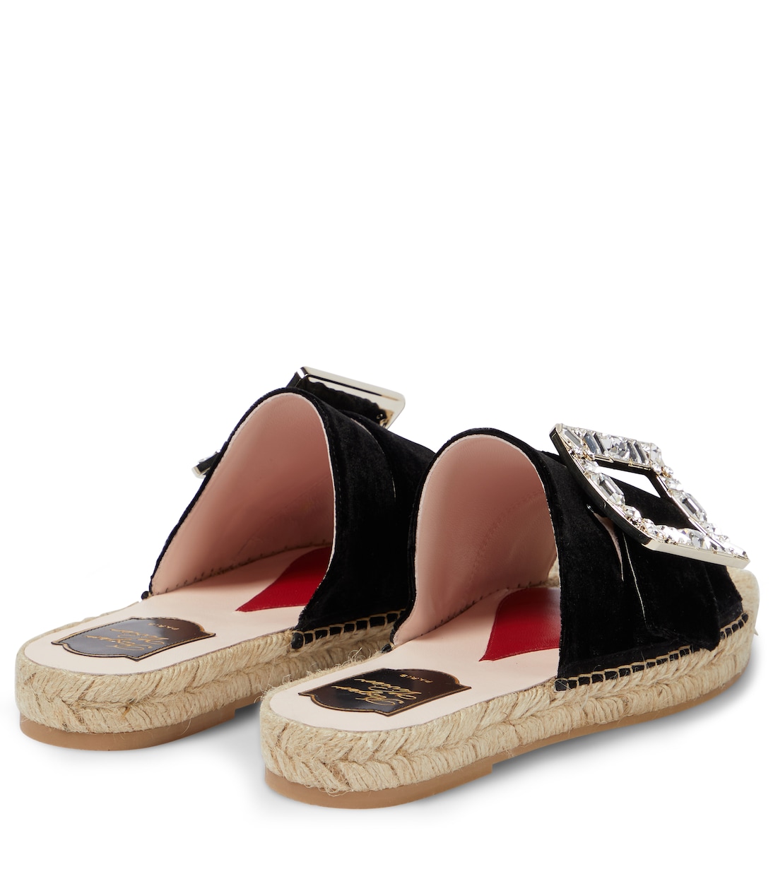 Palas de alpargata Strass Buckle | Roger Vivier