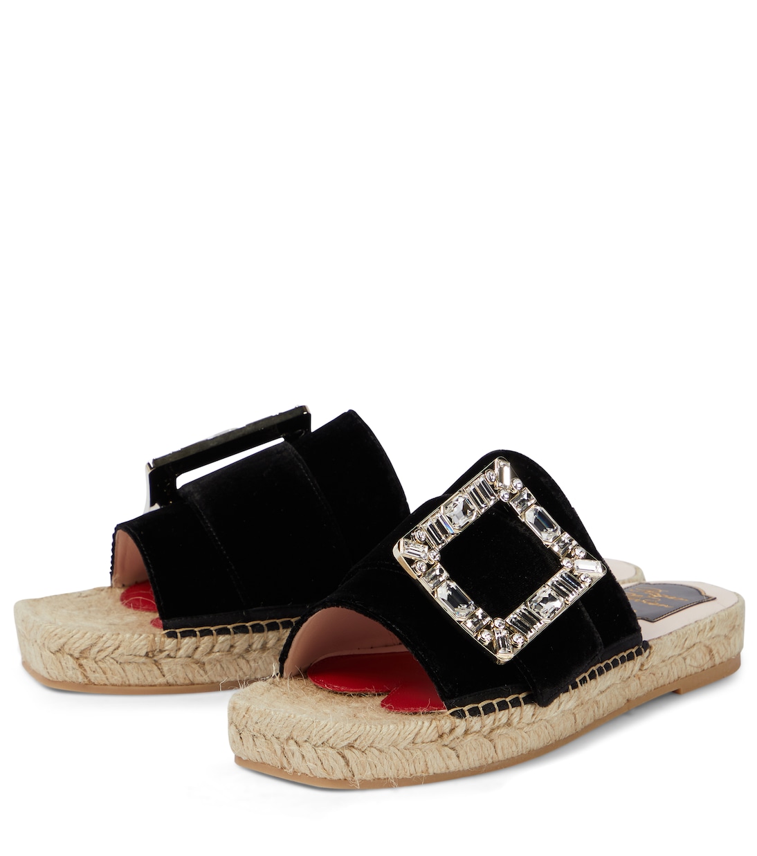 Palas de alpargata Strass Buckle | Roger Vivier