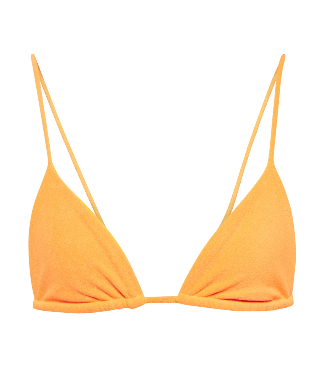 Via terry triangle bikini top | Jade Swim