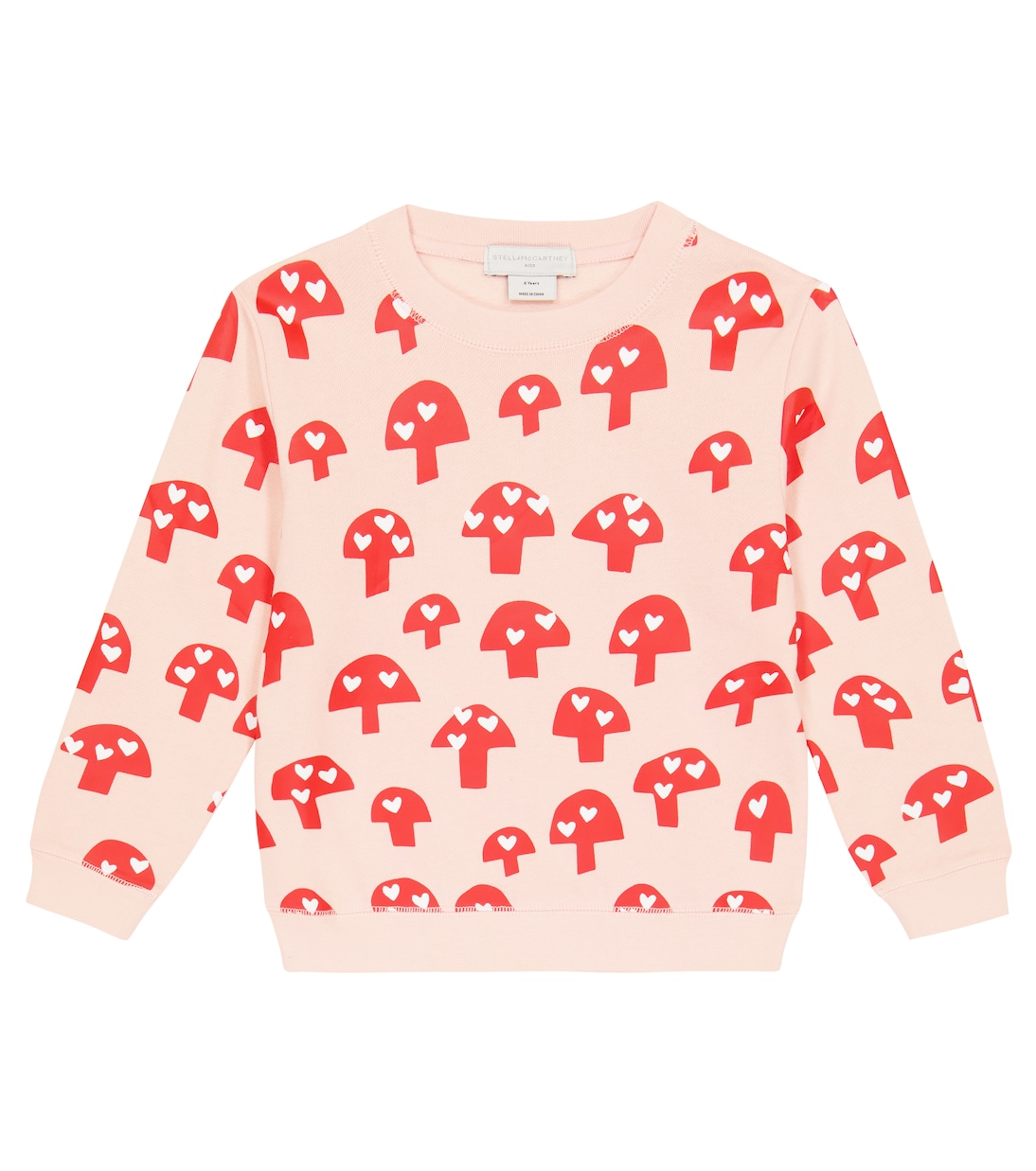 Printed cotton sweatshirt | Stella McCartney Kids