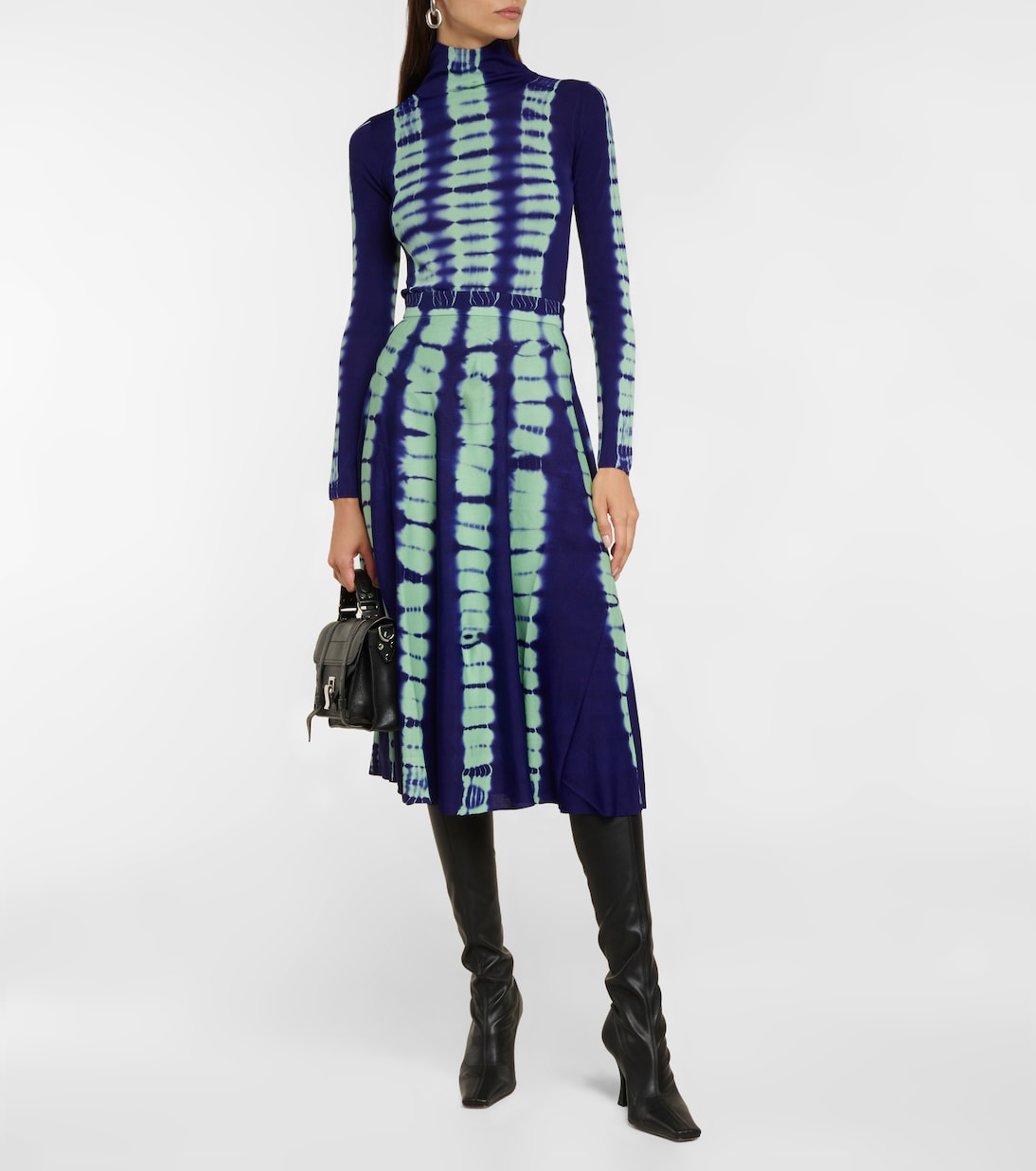 Top de cuello alto tie-dye | Proenza Schouler