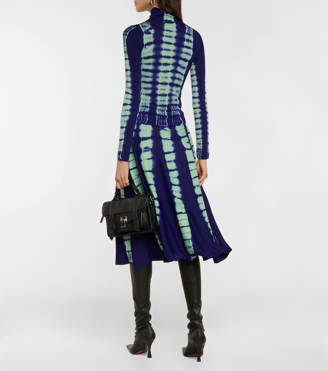 Top de cuello alto tie-dye | Proenza Schouler